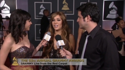 normal_017 - 0  Annual Grammy Awards 2011 - Red Carpet Interview 0