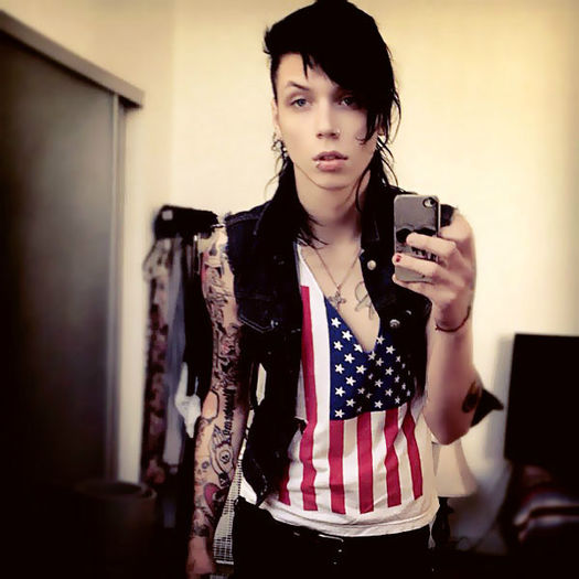 †» Day 11 - 30.08.2013 - Andy Biersack «†