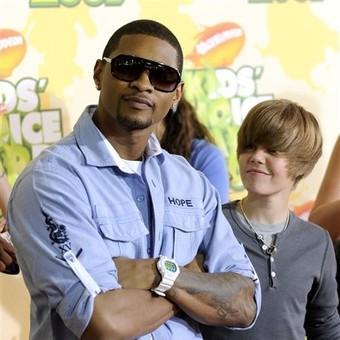 justin bieber and usher 4