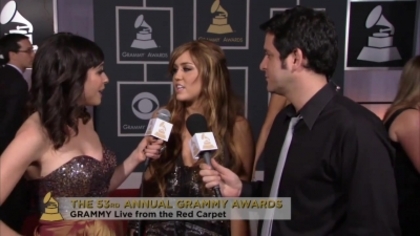 normal_015 - 0  Annual Grammy Awards 2011 - Red Carpet Interview 0