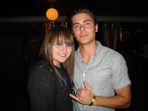 me and zac