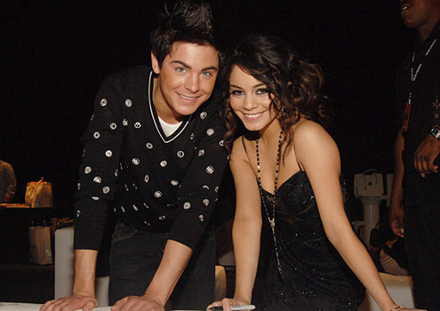 Zac Efron and Vanessa Hudgens