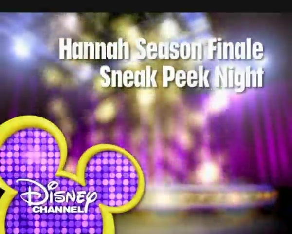 CA5KQ91B 0891 - x Hannah Montana Season Finale Sneak Peek Ad 2