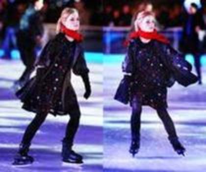 3 - Emma Watson ice skating