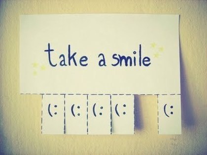 Take a smile ♥ Even a fake one XD - Welcome to my PAGE _ baby