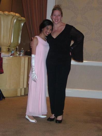 Heidi Jarrett (Moho Productions fabulous choreographer) and me