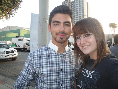 with Joe Jonas