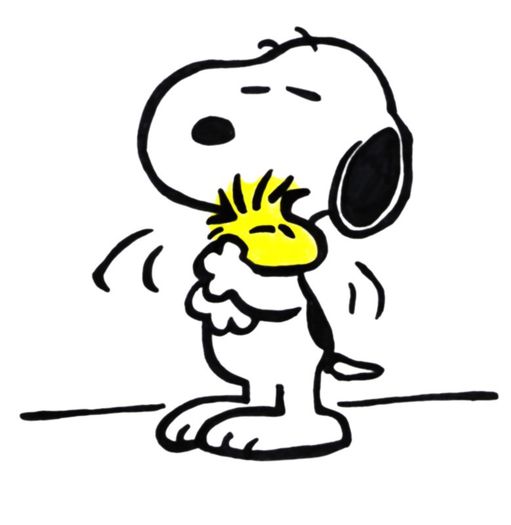 Snoopy_and_Woodstock_by_stridzio - Peanuts Gang