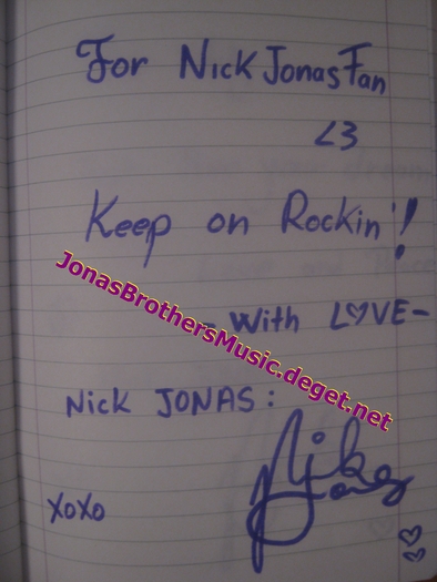 for NickJonasFan