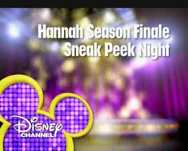 CA5KQ91B 0890 - x Hannah Montana Season Finale Sneak Peek Ad 2