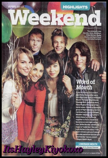 Lemonade Mouth :X