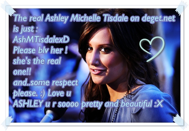 1 - the real ashley tisdale