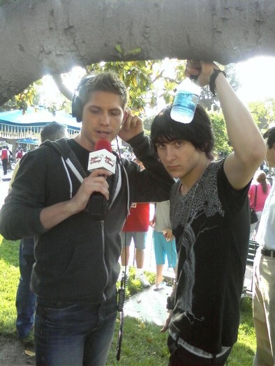 Talking with Jake from Radio Disney
