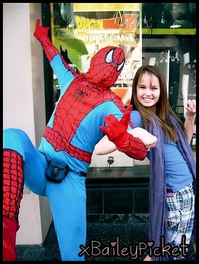 With Spiderman