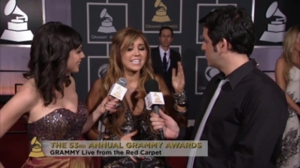 normal_029 - 0  Annual Grammy Awards 2011 - Red Carpet Interview 0