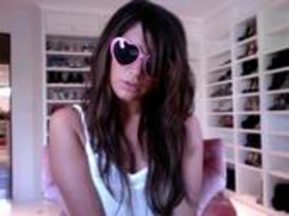 like my sunglasses lol...goofing off in my closet - A day in life