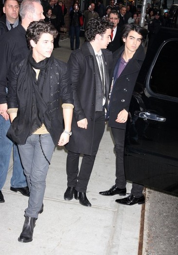 The Jonas Brothers At The 'Late Show With David Letterman' (6)