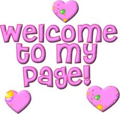 Welcome to my page ` :x