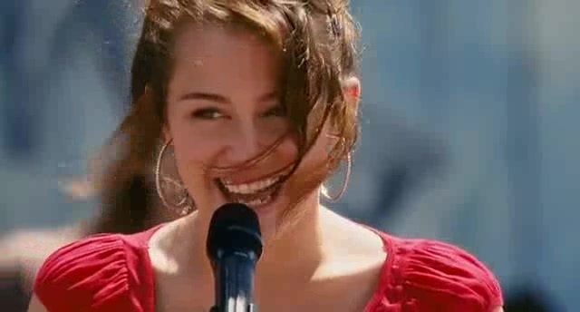 milezzy (6) - miley cyrus in hannah montana the movie singing the climb