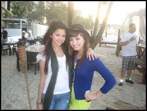 at ppp party - Me and Selena