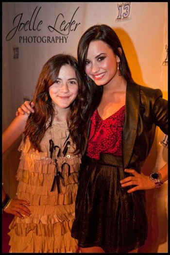 0 - Demi Lovato Attends Isabelle Fuhrman 13th Birthday Party