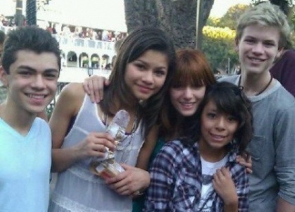 Spending the day at Disney World with Shake it Up Cast_10