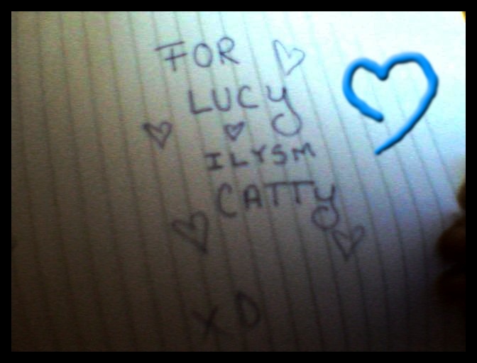 For Lucy <3