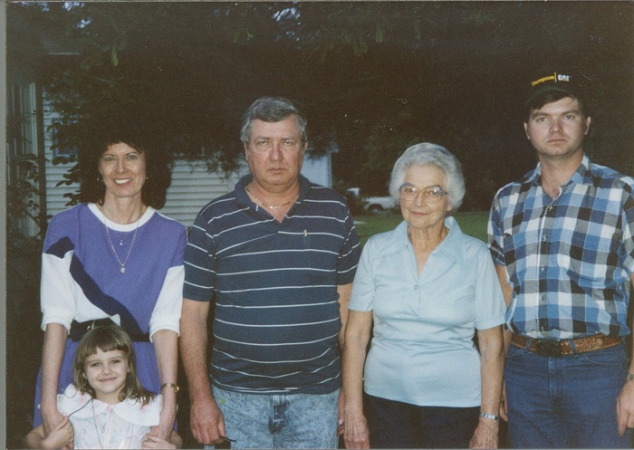 Fran, Daddy Bill, Nanny, Will and Jesse - Family and Friends