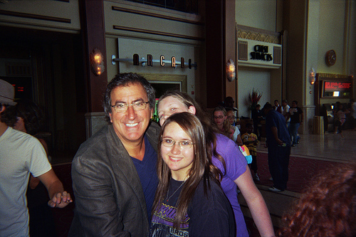 me and kenny ortega - Another Cinderella Story Premiere
