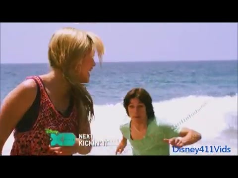 Disney XD\'s _Kickin\' It_ summer bumper with Leo Howard and Olivia Holt 188