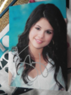 autograph with photo