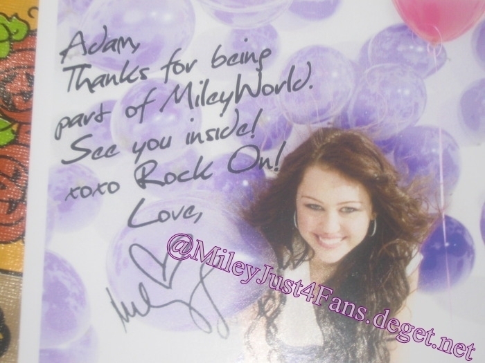 Autograph for Adam