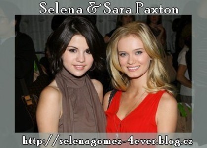 Selena Gomez and Sara Paxton