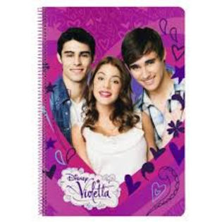 caiete cu violetta - lucruri cu Violetta