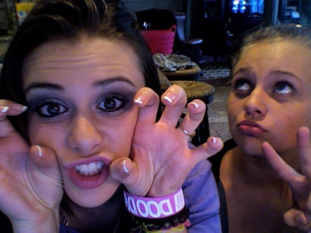 rawrr (': - Webcam with my cousin Marye