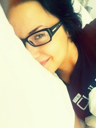 Demi - with glasses . x