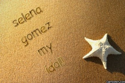 selena gomez my idol