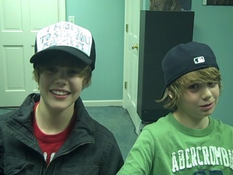 haha old pic with @my bro justin bieber - Pictures with Justin