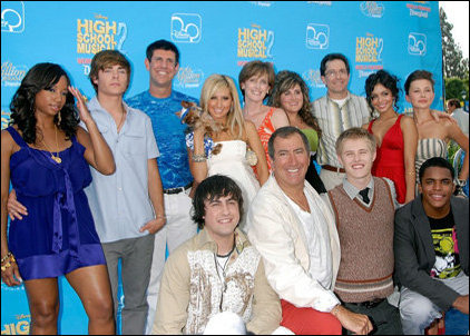 hsm; hsm2 premiere with me and all the guys an directors
