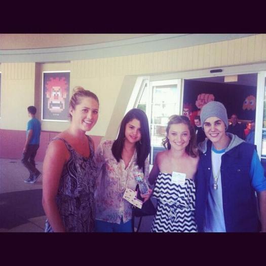 Jelena and fan