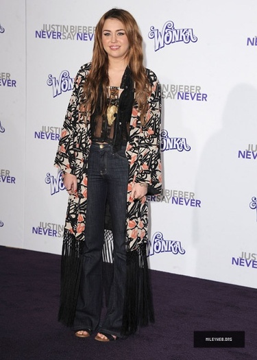 > Never Say Never Premiere <