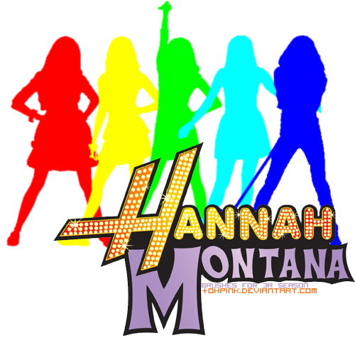 Hannah_Montana_brushes_by_ohpink