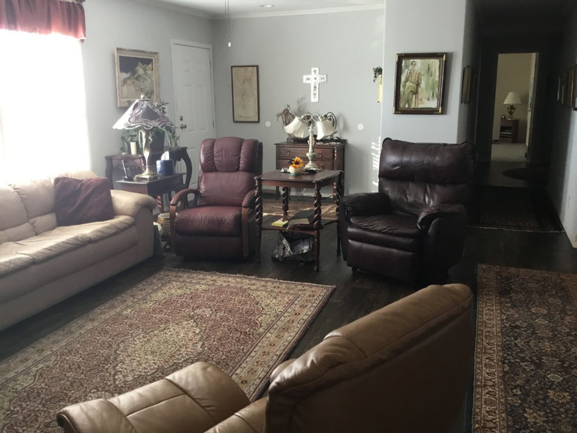 Living Room - Family Photos