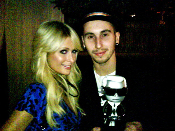 Me and Simone Legno, Designer of Tokidoki. I Love The Karl Lagerfeld Doll he gave me. :)