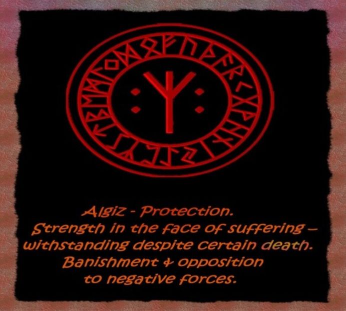 Algiz: Protective Rune Witchcraft Symbol - Witchcraft Symbols