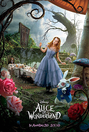 Alice-In-Wonderland-2010-Theatrical-Poster - 0-Alice in WonderLand