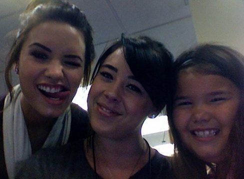 funny - At web cam with Madison and Marissa