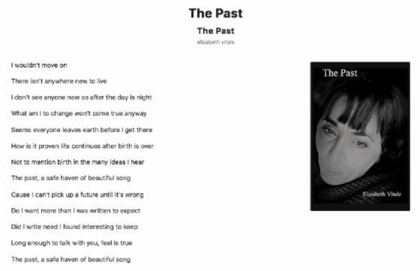 The Past - EVitale Writings with Photos Writing World