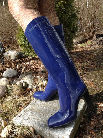 Patric Cox blue 39-12 - Patric Cox Rain boots for sale