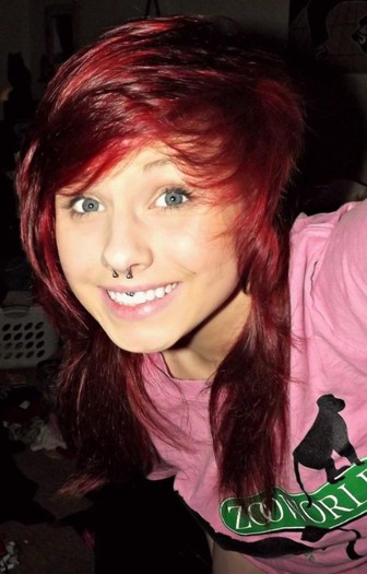 ; Just dyed my hair red for the photoshoot on the 19th! :D Super excited! %u2665 I will be dying it back blonde after :]
